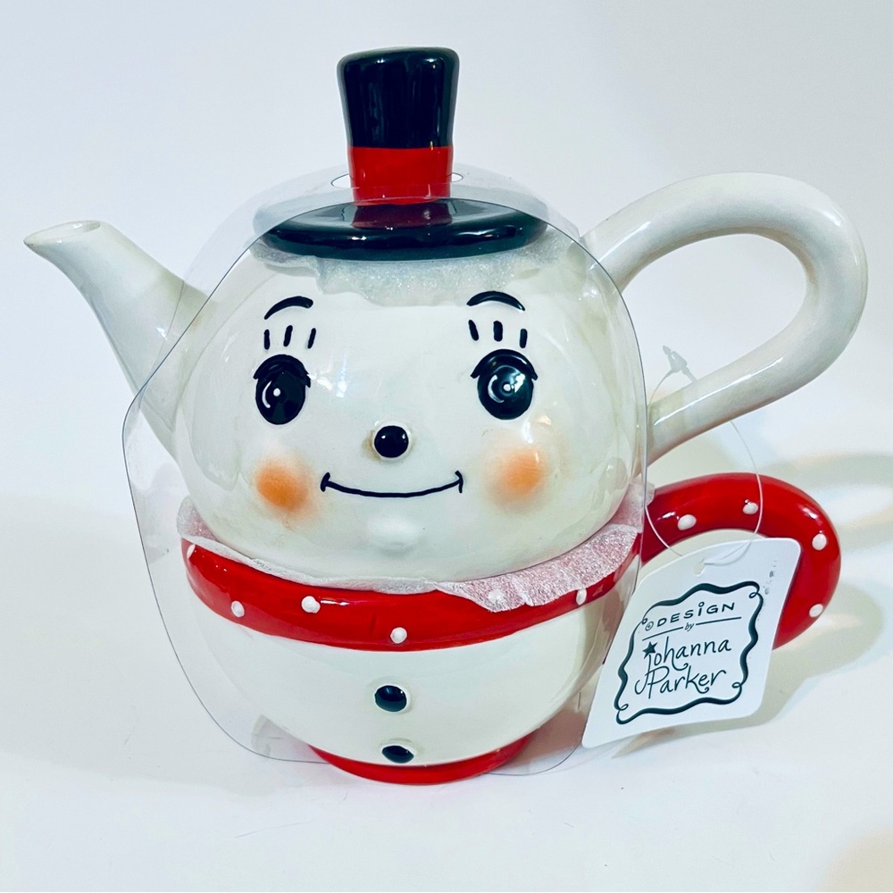 🎄Johanna Parker Christmas Teapot